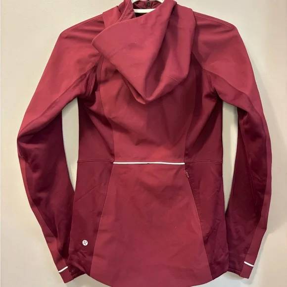 Lululemon Cross Chill Performance Jacket Deep Ruby - Picture 7 of 13
